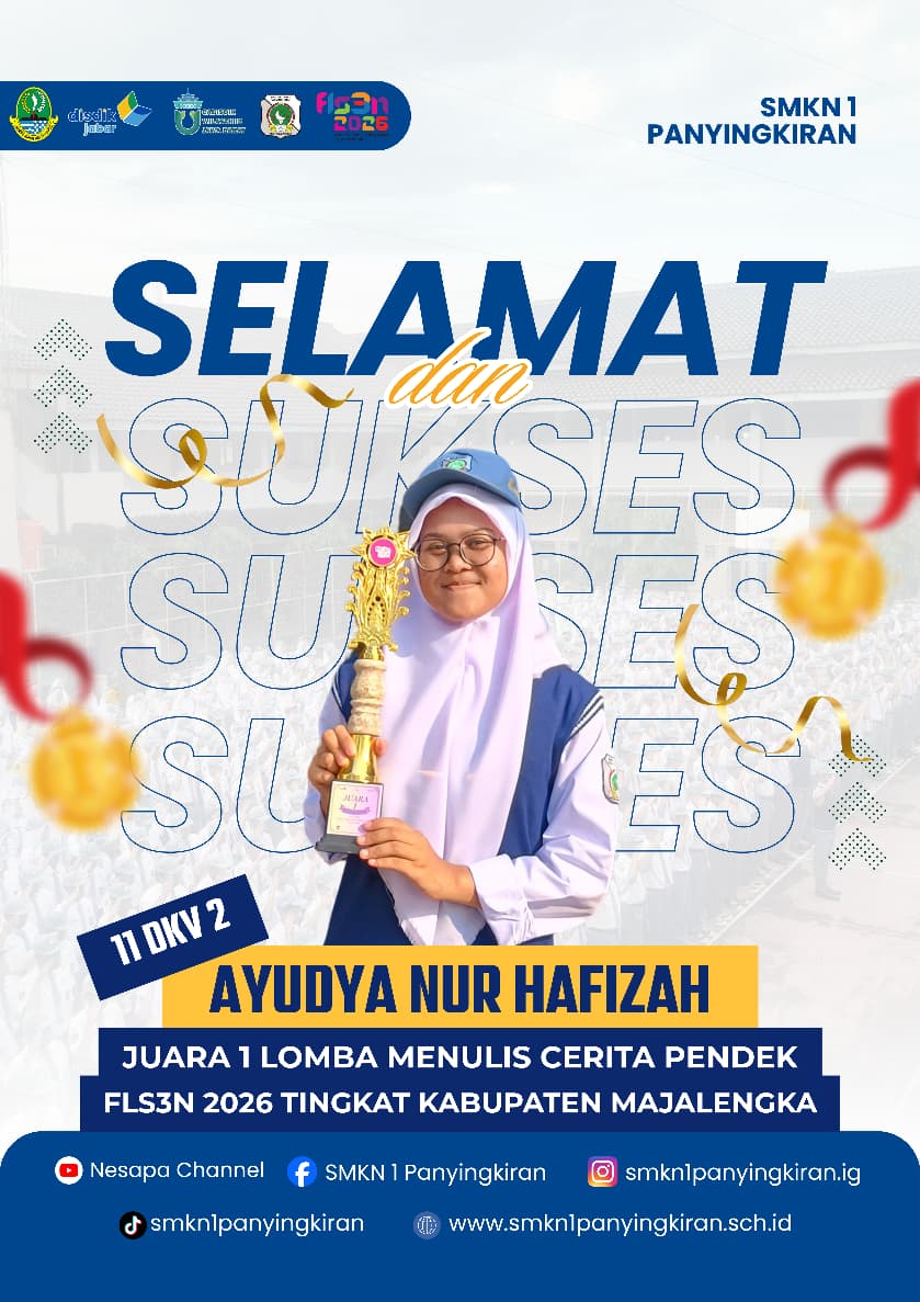 Juara 1 Lomba Menulis Cerita Pendek - FLS3N 2026 Tingkat Kabupaten Majalengka